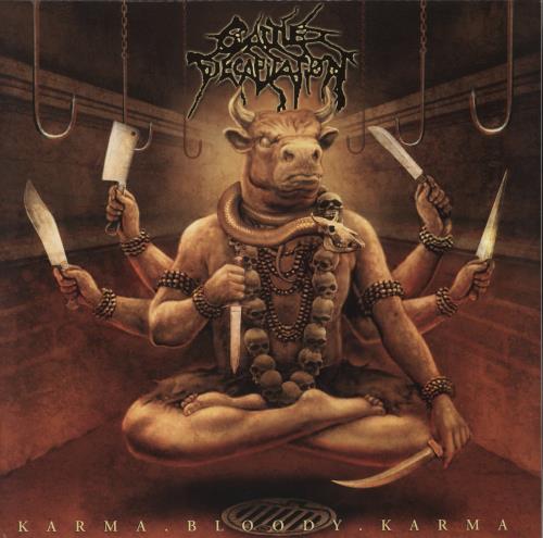 Cattle Decapitation Karma.Bloody.Karma - Clear Vinyl vinyl LP album (LP record) UK 6C5LPKA870353