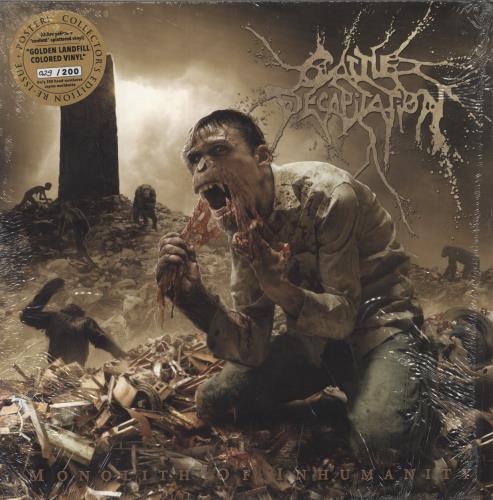 Cattle Decapitation Monolith Of Inhumanity - "Golden Landfill" Vinyl vinyl LP album (LP record) US 6C5LPMO886326