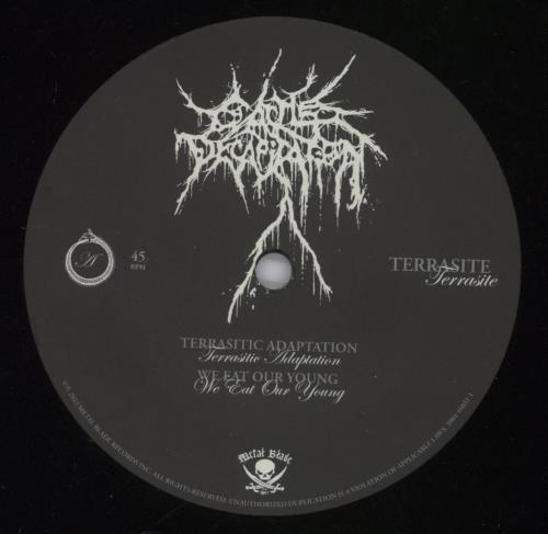Cattle Decapitation Terrasite 2-LP vinyl record set (Double LP Album) German 6C52LTE895005