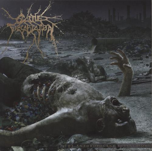 Cattle Decapitation The Anthropocene Extinction -Blue w/ Black Marble Vinyl vinyl LP album (LP record) German 6C5LPTH870345