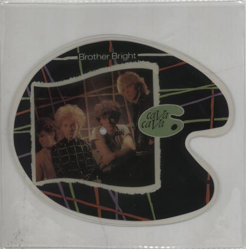 CaVa CaVa Brother Bright shaped picture disc (picture disc vinyl record) UK EW-SHBR574920