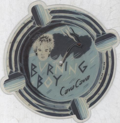 CaVa CaVa Burning Boy - Uncut & Shaped Disc uncut picture disc (vinyl) UK EW-UNBU820181