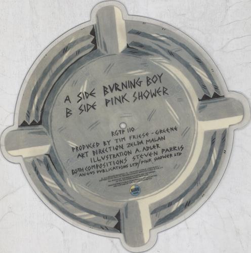 CaVa CaVa Burning Boy - Uncut & Shaped Disc uncut picture disc (vinyl) UK EW-UNBU820181