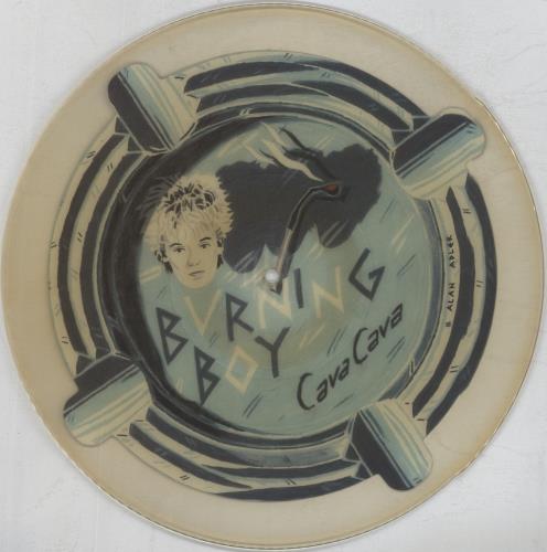 CaVa CaVa Burning Boy - Uncut & Shaped Disc uncut picture disc (vinyl) UK EW-UNBU820181