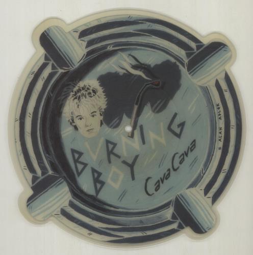 CaVa CaVa Burning Boy shaped picture disc (picture disc vinyl record) UK EW-SHBU678278