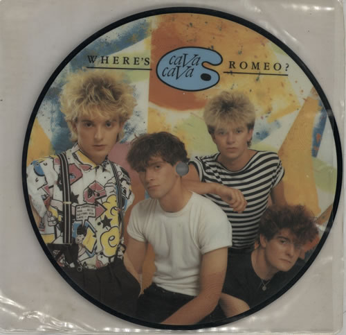 CaVa CaVa Where's Romeo? 7" vinyl picture disc (7 inch picture disc single) UK EW-7PWH574849