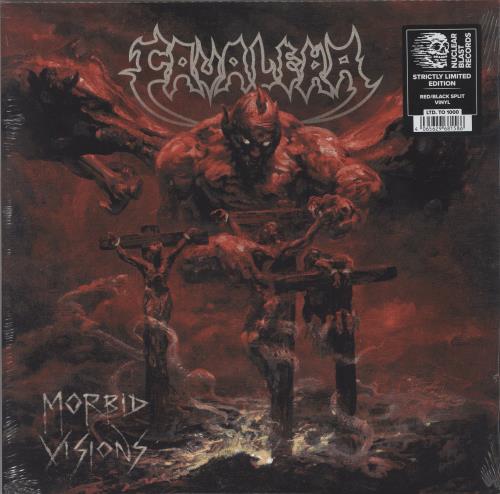 Cavalera Morbid Visions - Black & Red Split Vinyl - Sealed vinyl LP album (LP record) UK C50LPMO824435