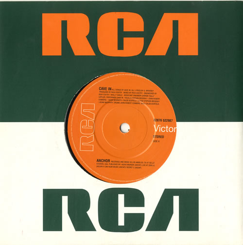 Cave In Anchor 7" vinyl single (7 inch record / 45) UK CVI07AN598754