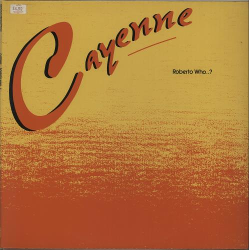 Cayenne Roberto Who..? vinyl LP album (LP record) UK I30LPRO667434