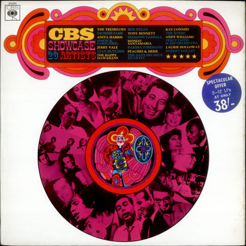 CBS Records CBS Showcase 2-LP vinyl record set (Double LP Album) UK I1U2LCB526704