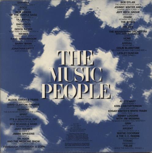 CBS Records The Music People - Price Sticker 3-LP vinyl record set (Triple LP Album) UK I1U3LTH874869