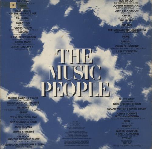 CBS Records The Music People 3-LP vinyl record set (Triple LP Album) UK I1U3LTH334634