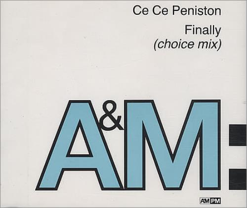 Ce Ce Peniston Finally CD single (CD5 / 5") UK CECC5FI142479