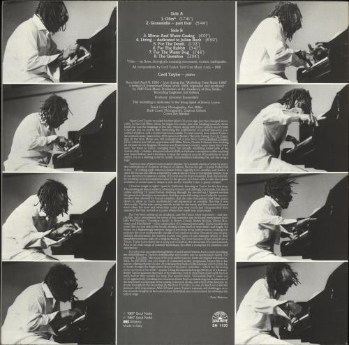 Cecil Taylor For Olim vinyl LP album (LP record) Italian CQTLPFO704811