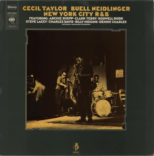 Cecil Taylor New York City R&B vinyl LP album (LP record) Dutch CQTLPNE704785