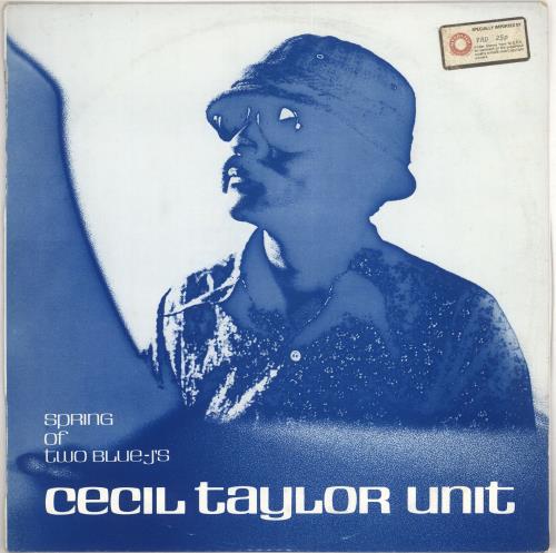 Cecil Taylor Spring Of Two Blue-J's vinyl LP album (LP record) US CQTLPSP704817