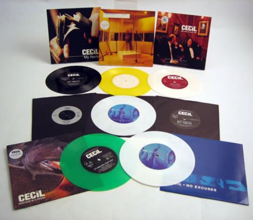 Cecil Quantity of 7" Singles 7" vinyl single (7 inch record / 45) UK EIL07QU398081