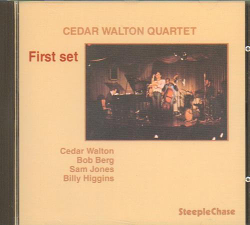 Cedar Walton First Set CD album (CDLP) Danish C/WCDFI657147