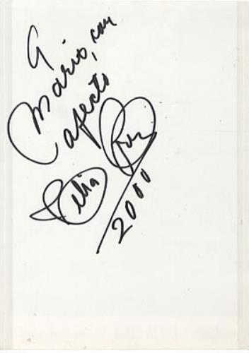 Celia Cruz Autographed Photograph photograph Mexican CCZPHAU326667
