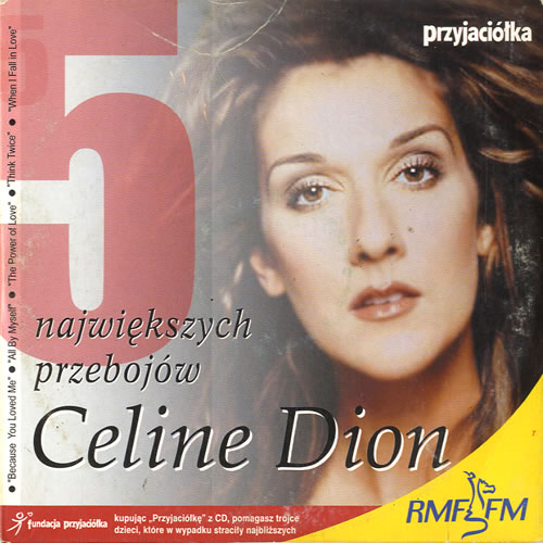 Celine Dion 5 Song Sampler CD single (CD5 / 5") Polish CELC5SO565054
