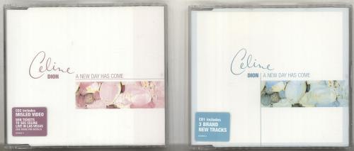 Celine Dion A New Day Has Come - Part 1 & 2 2-CD single set (Double CD single) UK CEL2SAN697409
