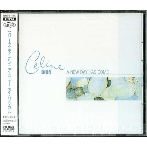 Celine Dion A New Day Has Come CD single (CD5 / 5") Japanese CELC5AN205874