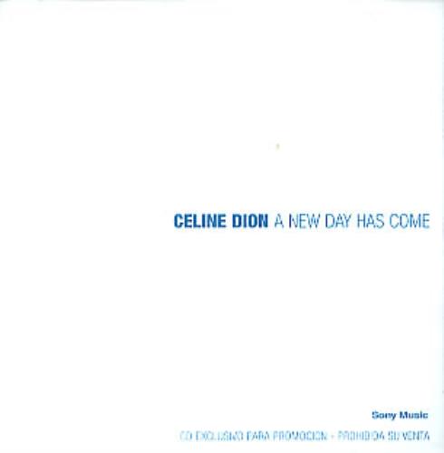 Celine Dion A New Day Has Come CD single (CD5 / 5") Argentinean CELC5AN214512