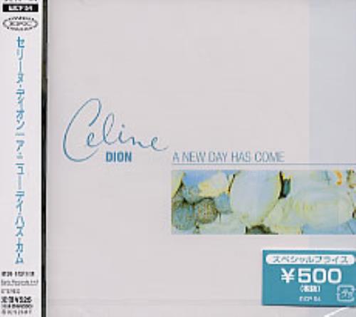 Celine Dion A New Day Has Come CD single (CD5 / 5") Japanese CELC5AN215857