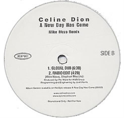Celine Dion A New Day Has Come 12" vinyl single (12 inch record / Maxi-single) US CEL12AN220252