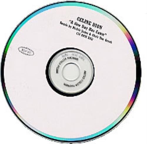 Celine Dion A New Day Has Come CD-R acetate US CELCRAN230341