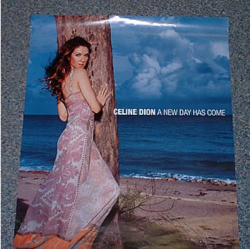 Celine Dion A New Day Has Come poster UK CELPOAN238207