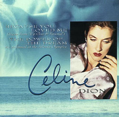 Celine Dion Beacuse You Loved Me CD single (CD5 / 5") Australian CELC5BE296589