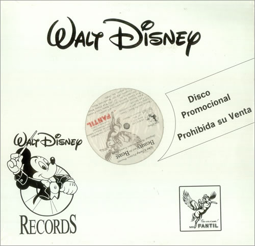 Celine Dion Beauty And The Beast 12" vinyl single (12 inch record / Maxi-single) Mexican CEL12BE225425