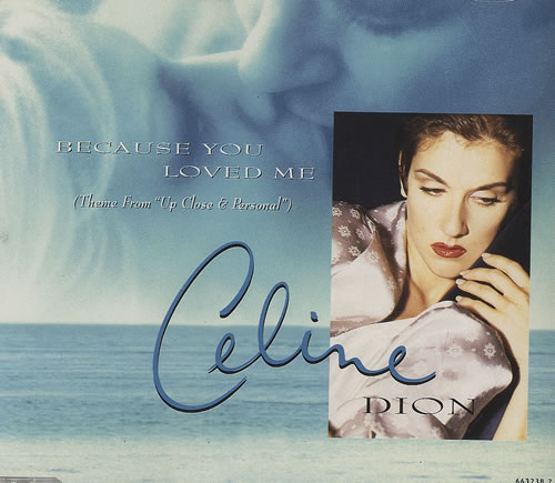 Celine Dion Because You Loved Me 2-CD single set (Double CD single) Austrian CEL2SBE163342