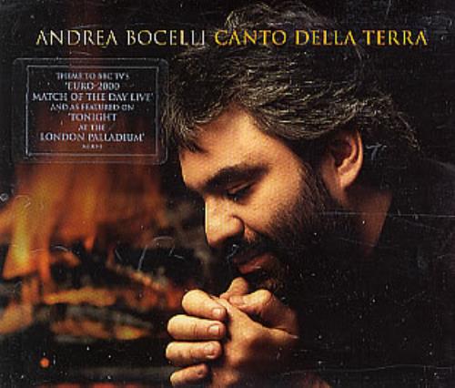 Celine Dion Canto Della Terra CD single (CD5 / 5") UK CELC5CA144264