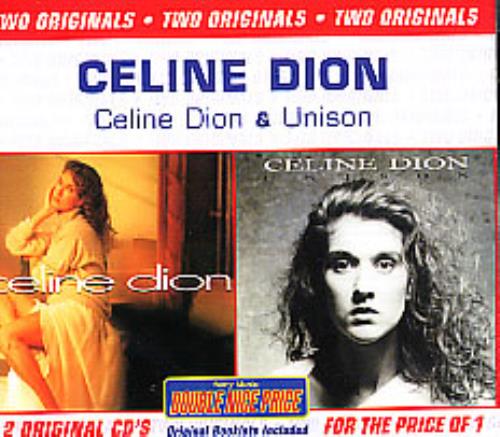 Celine Dion Celine Dion/unison 2 CD album set (Double CD) Australian CEL2CCE47571