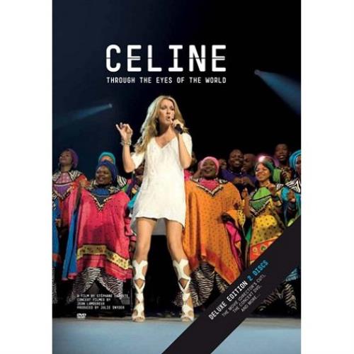 Celine Dion Celine: Through The Eyes Of The World DVD UK CELDDCE504103