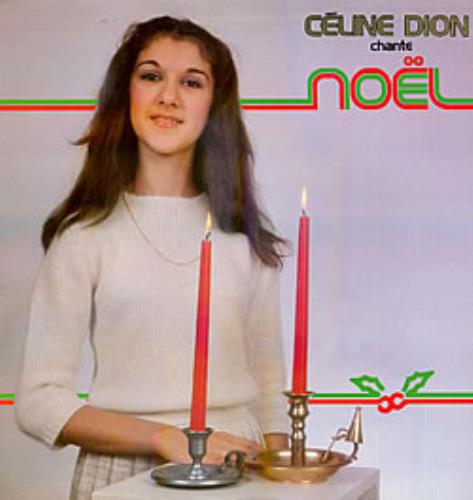 Celine Dion Chante Noel vinyl LP album (LP record) Canadian CELLPCH200428