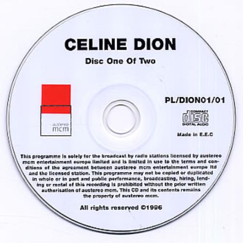 Celine Dion Coca Cola Planet Live 2 CD album set (Double CD) Austrian CEL2CCO155854