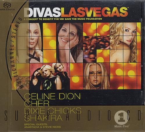 Celine Dion Divas Las Vegas super audio CD SACD US CELSADI363774