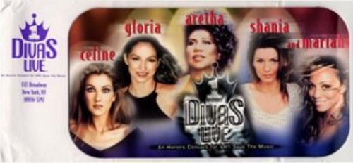 Celine Dion Divas Live VIP tickets memorabilia US CELMMDI156547