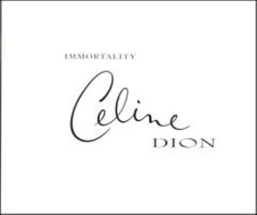 Celine Dion Immortality CD single (CD5 / 5") Austrian CELC5IM112052