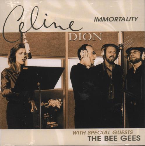 Celine Dion Immortality CD single (CD5 / 5") French CELC5IM117919