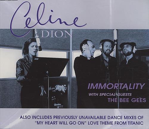 Celine Dion Immortality CD single (CD5 / 5") UK CELC5IM121974