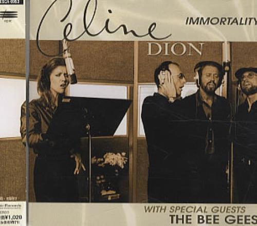 Celine Dion Immortality CD album (CDLP) Japanese CELCDIM314960