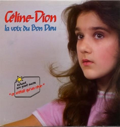 Celine Dion La Voix Du Bon Dieu vinyl LP album (LP record) Canadian CELLPLA180560