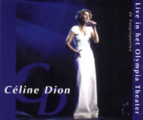 Celine Dion Live In Het Olympia Theater : De Hoogtepunten CD single (CD5 / 5") Dutch CELC5LI93598