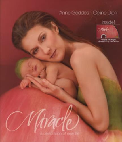 Celine Dion Miracle - A Celebration Of New Life book UK CELBKMI309998