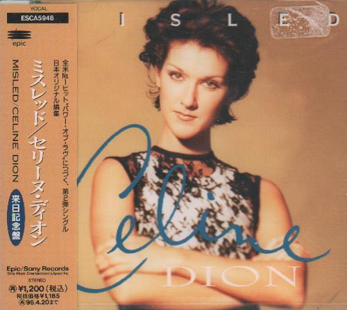 Celine Dion Misled CD single (CD5 / 5") Japanese CELC5MI78278