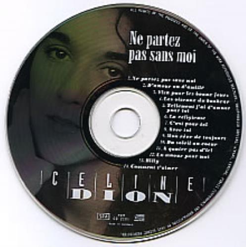 Celine Dion Ne Partez Pas Sans Moi CD album (CDLP) French CELCDNE85888